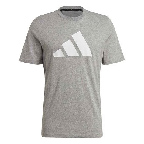 adidas shirt grau weiß|adidas T.